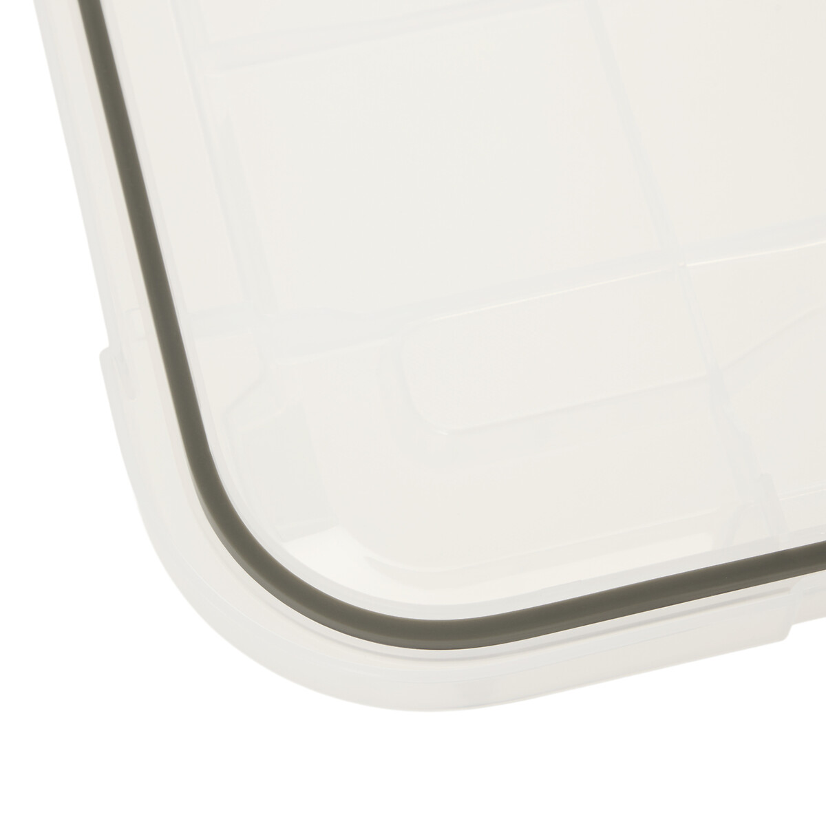 Caja de almacenaje con tapa de pl&aacute;stico 18L
