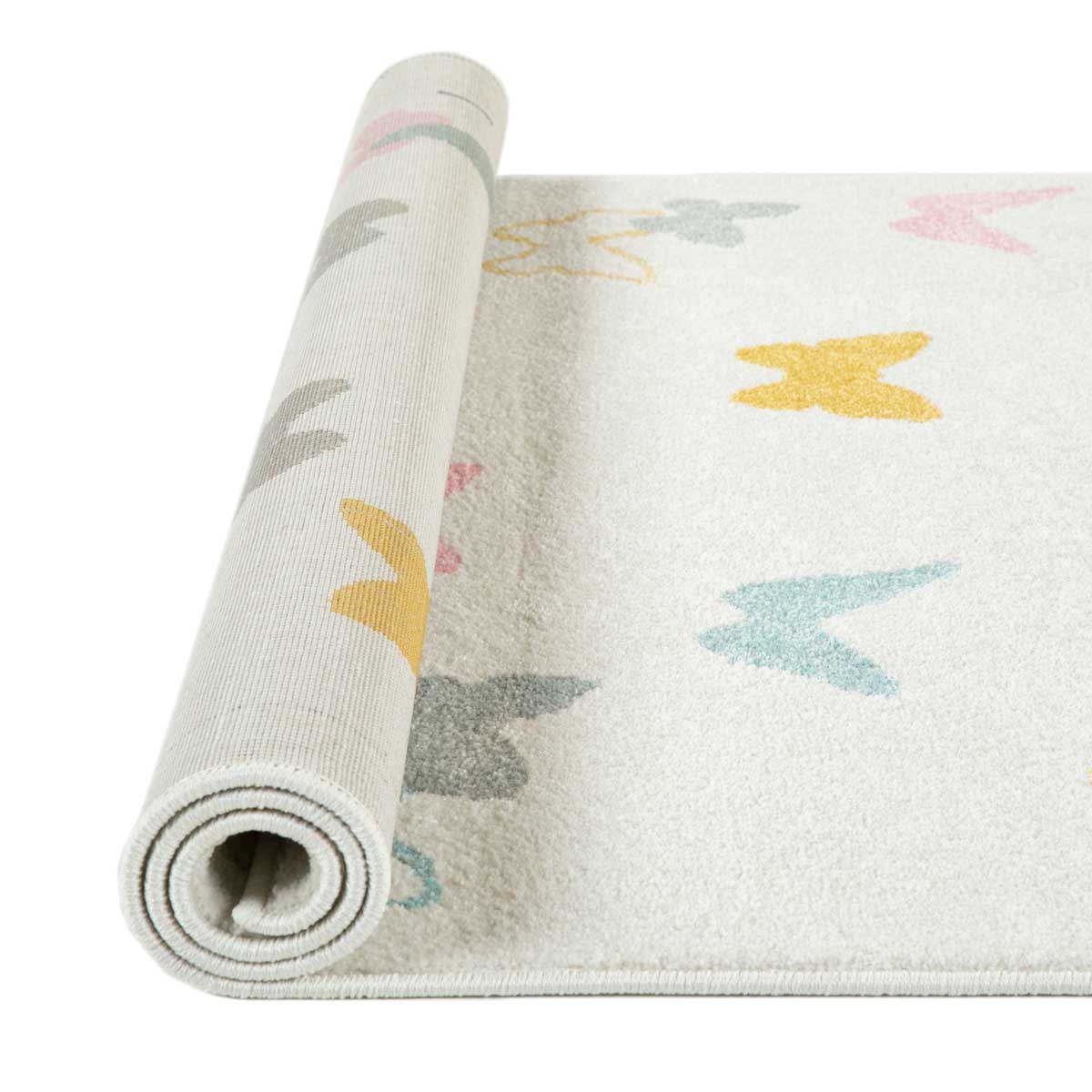 Alfombra Gio Mariposas Multic. 160x235Cm