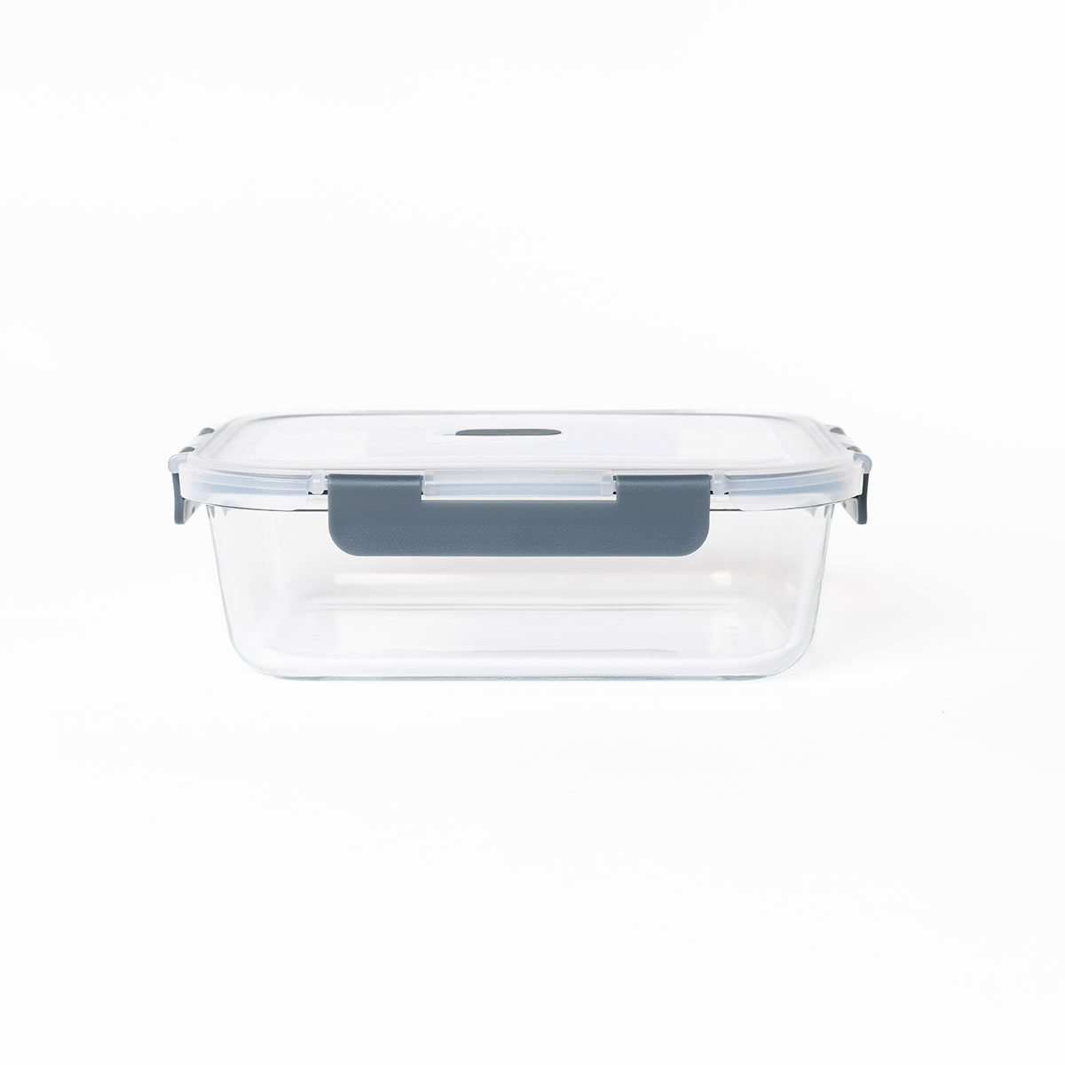 Hermético Rectangular Vidrio 1.5L