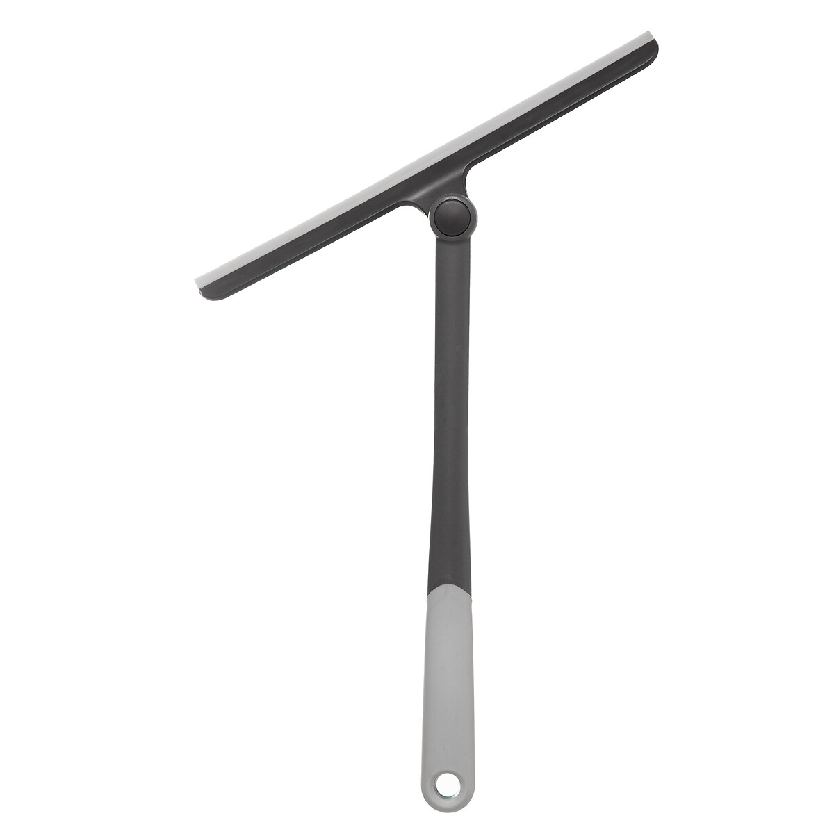 Limpia vidrios giratorio de goma gris