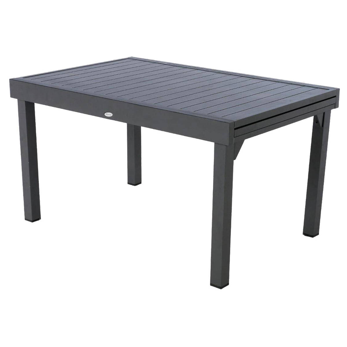 Mesa extensible PIAZZA gris graphite 135-270cm