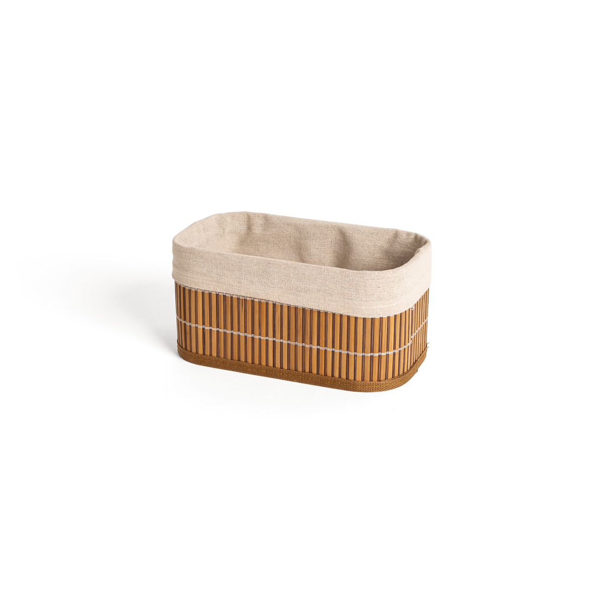 Cesta De Almacenaje De Bamb&uacute;  