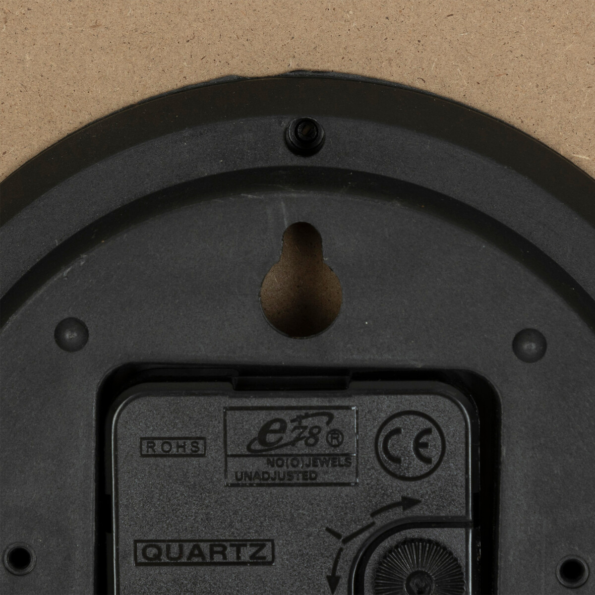 Reloj de pared de mdf y vidrio IVANA 38cm