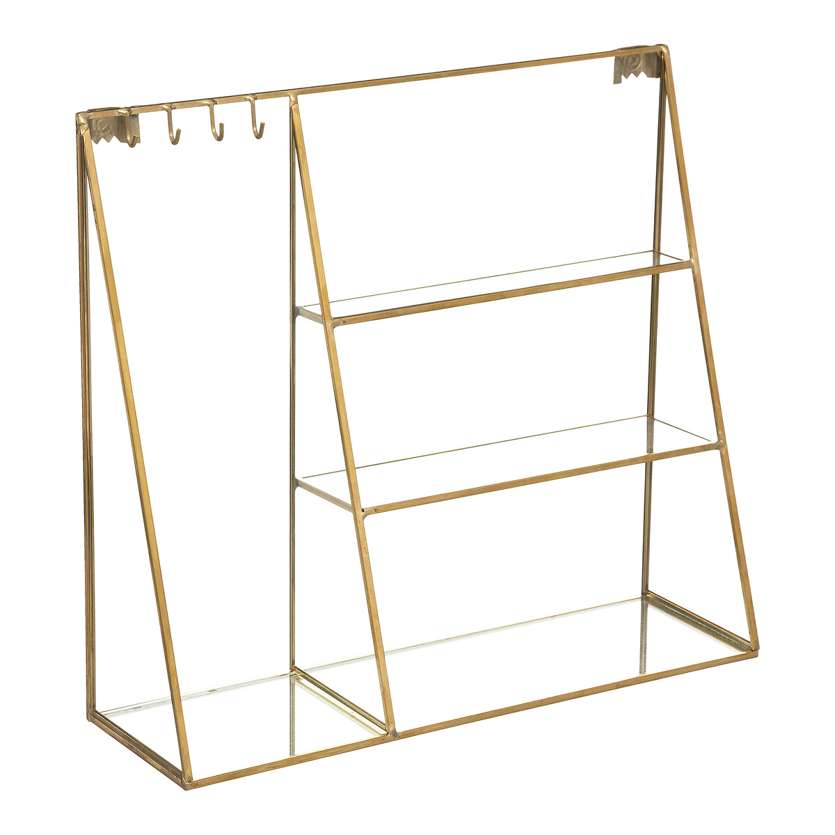 Joyero para pared GEN&Eacute;RIQUE dorado