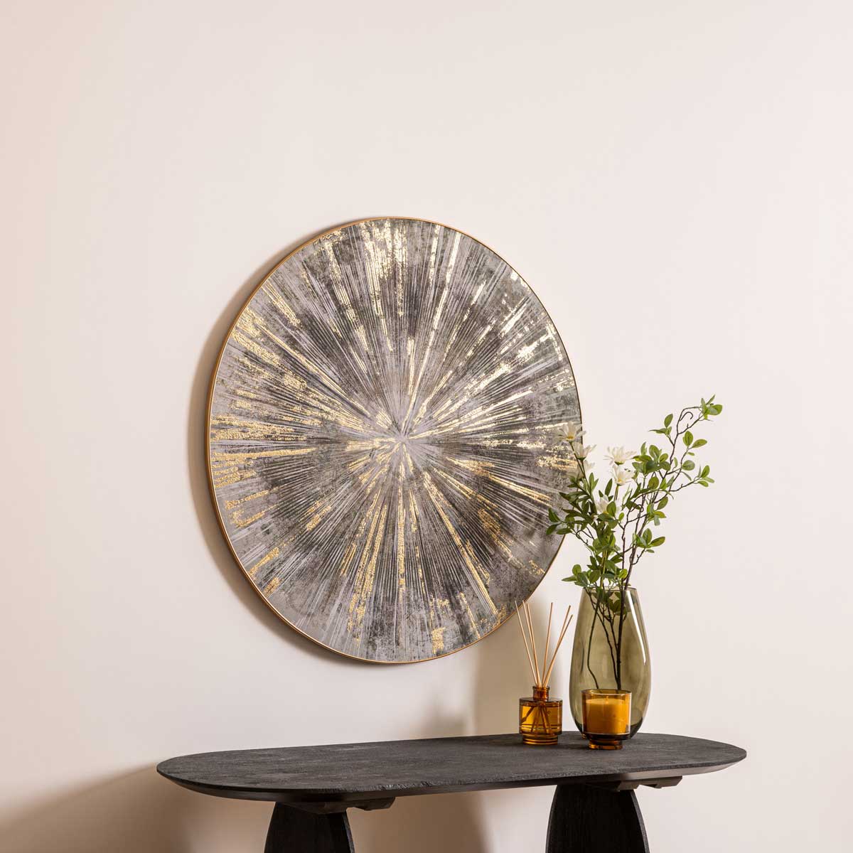 Decoraci&oacute;n de pared IZZIE de mdf 80cm
