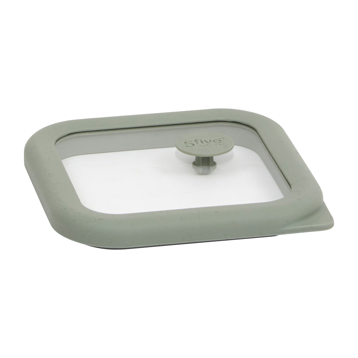 Caja cuadrada SILIGLASS gris 0,5L