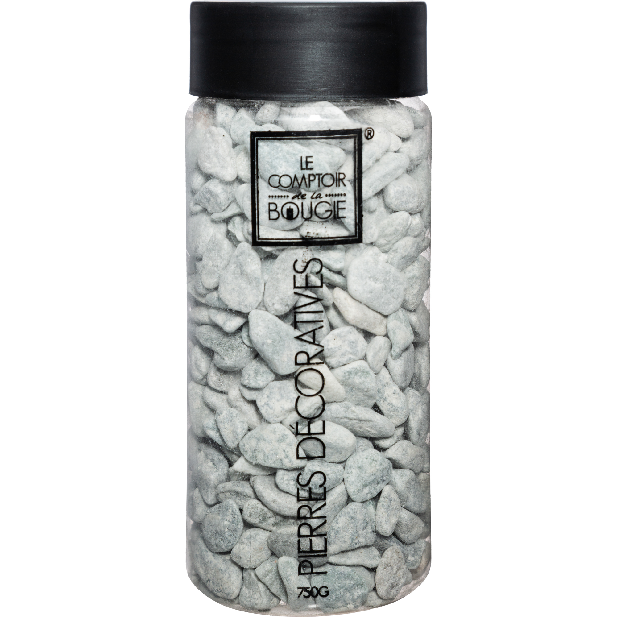 Pequeñas Piedras Decorativas Gris 750G