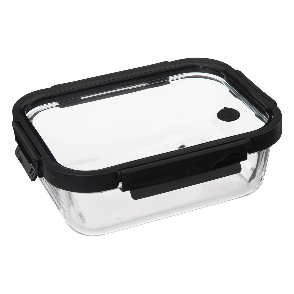 Hermético Rectangular Vidrio 1.3L