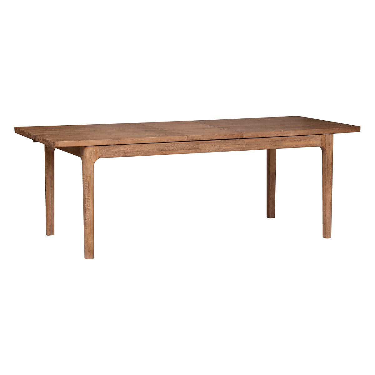 Mesa De Jantar Sabor Extens&iacute;vel Castanha Em Madeira Ac&aacute;cia
