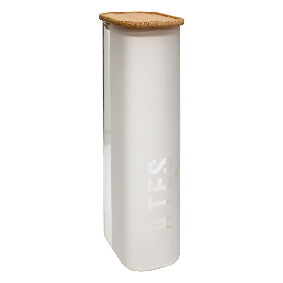 Tarro de pasta de vidrio y bamb&uacute; 2,25L
