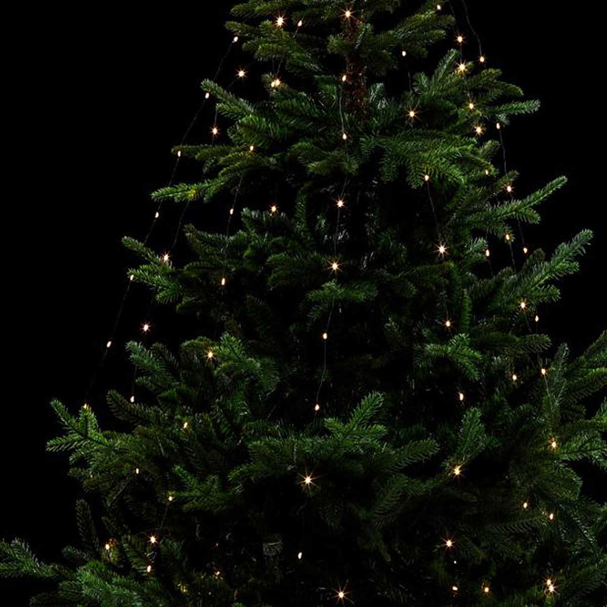 Guirnalda De Navidad Blanco C&aacute;lido 200 LED