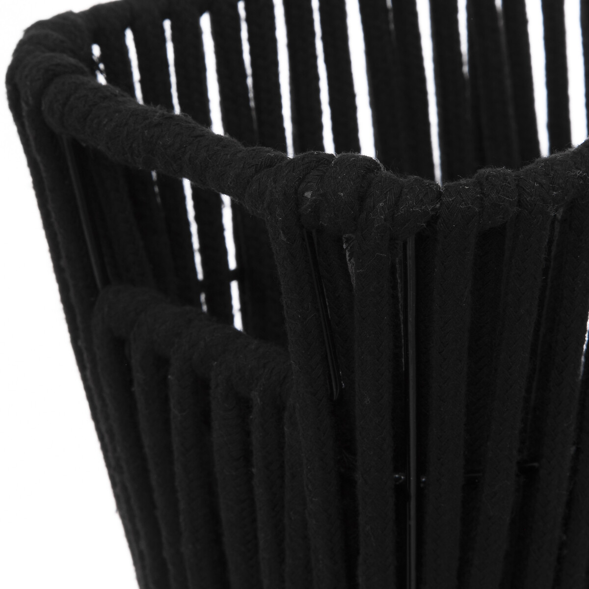 Cesto de almacenaje wc negro