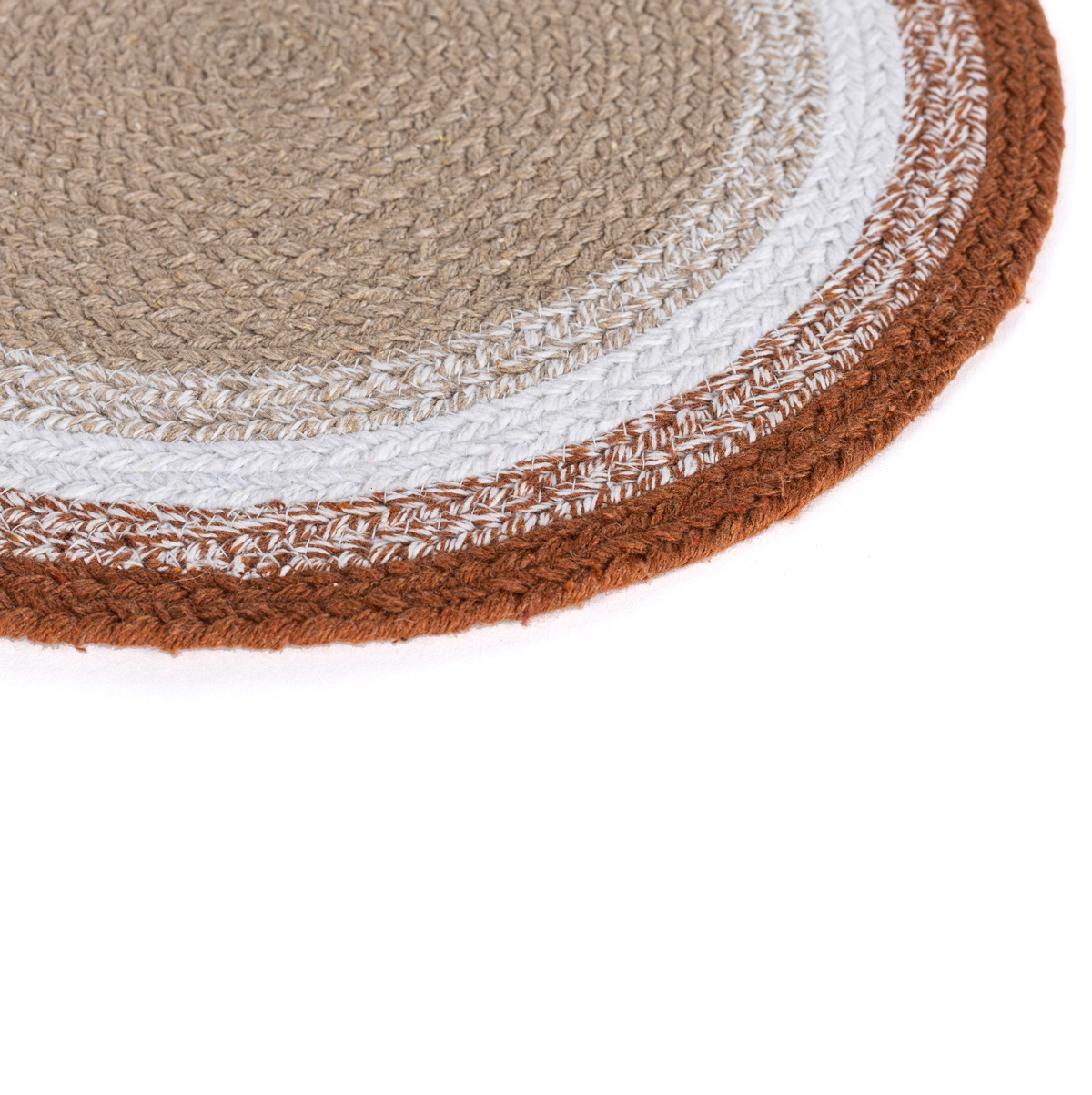 Mantel individual SOLANGE terracota D38cm