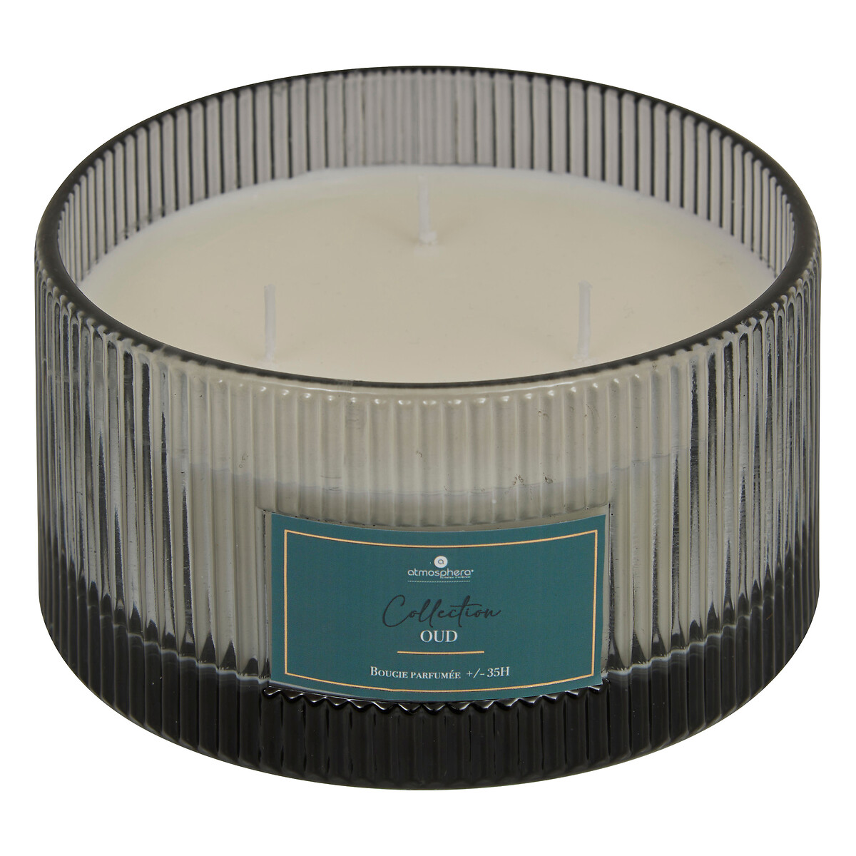 Vela perfumada con portavelas de vidrio COLLECTION