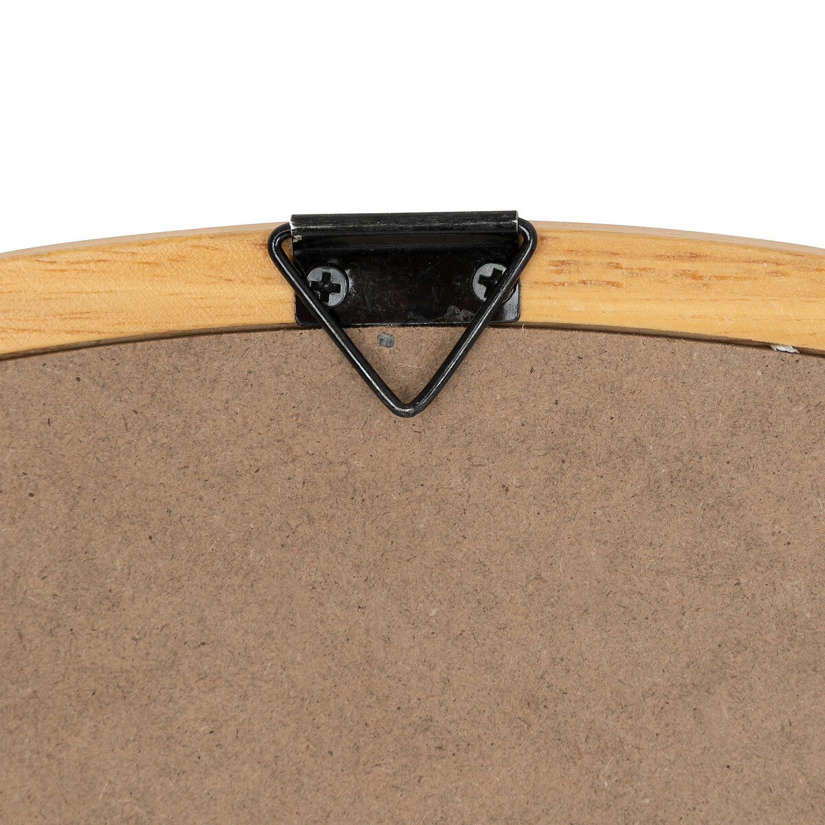 Espejo de Pared Kim Beige De Madera 55cm