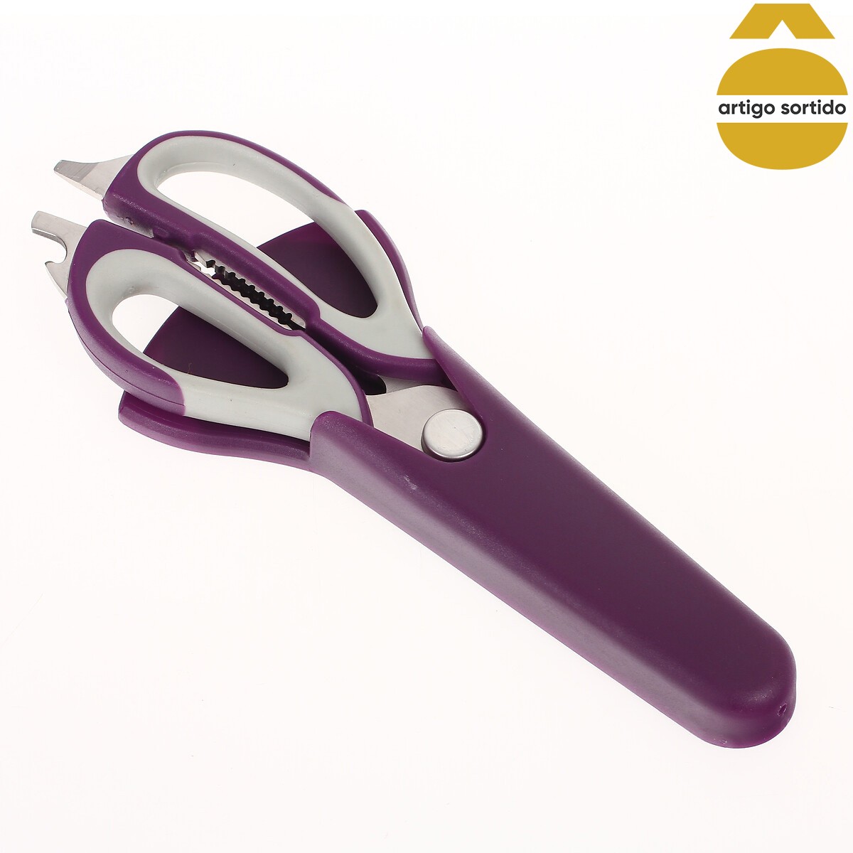 Tijeras De Cocina Multiusos Con Estuche