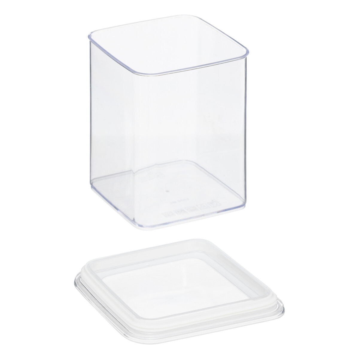 Hermético Cuadrado Eske 1000Ml