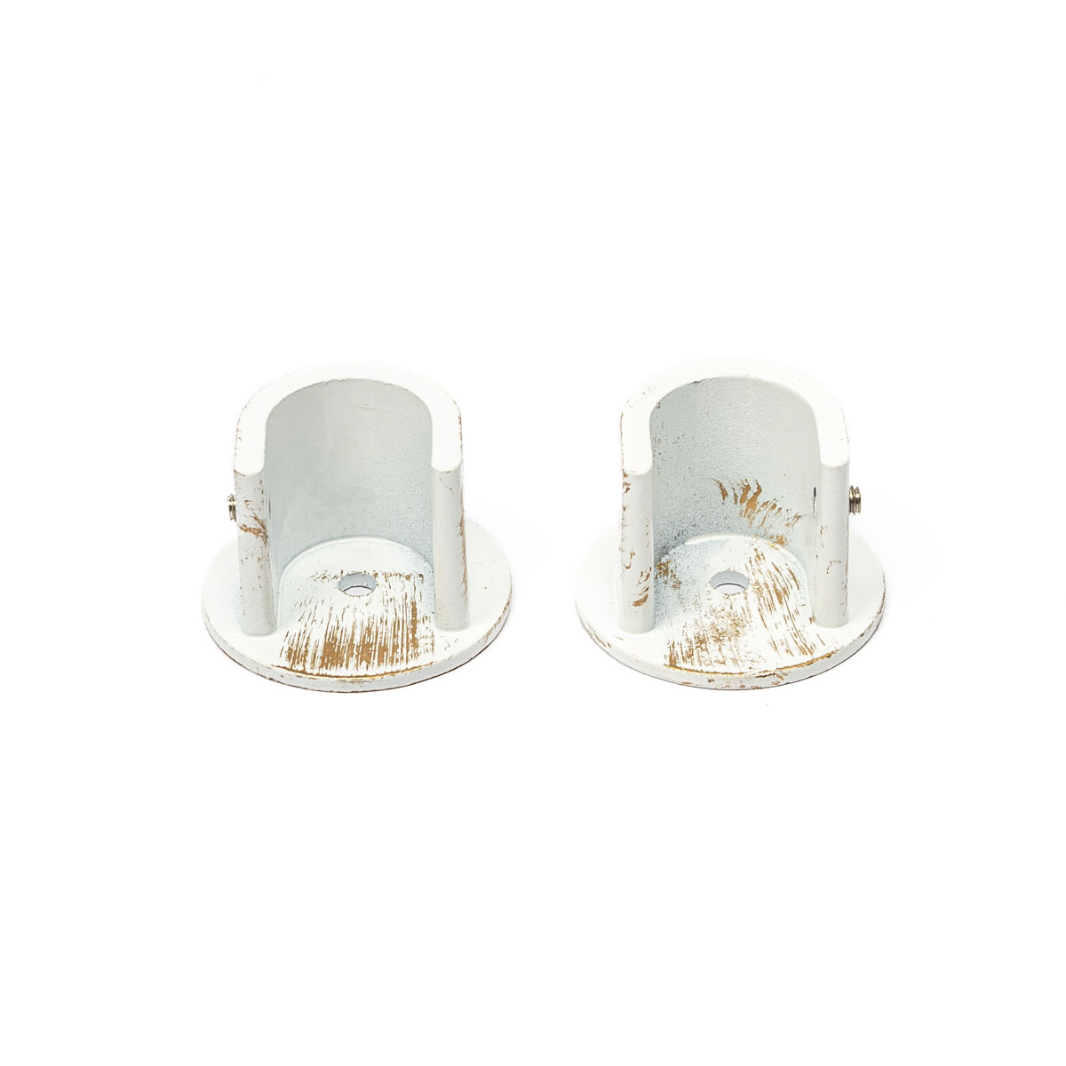 Juego 2 Soportes De Pared D20 Blanco