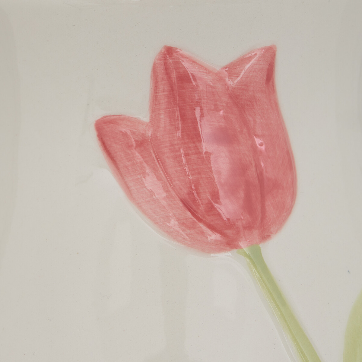 Florero con tulipanes FLEUR DE ROSE 21cm