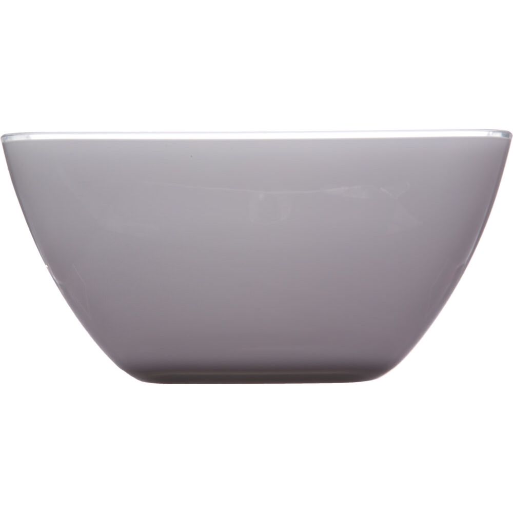 Ensaladera Cuadrada Gris 25Cm