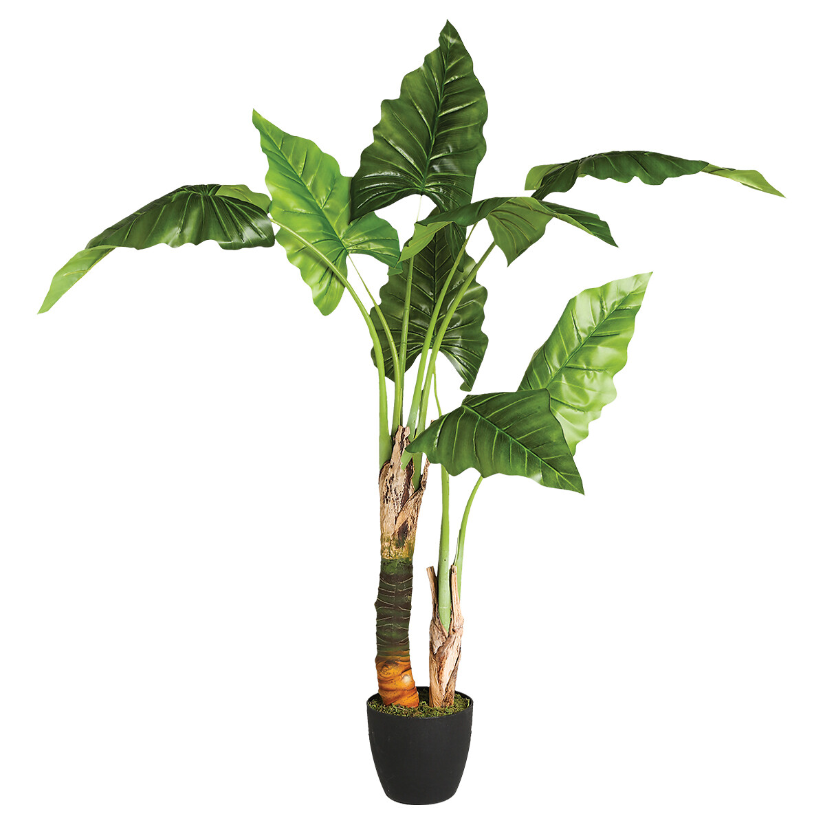 Planta Bananeira Artificial Com Vaso 124cm