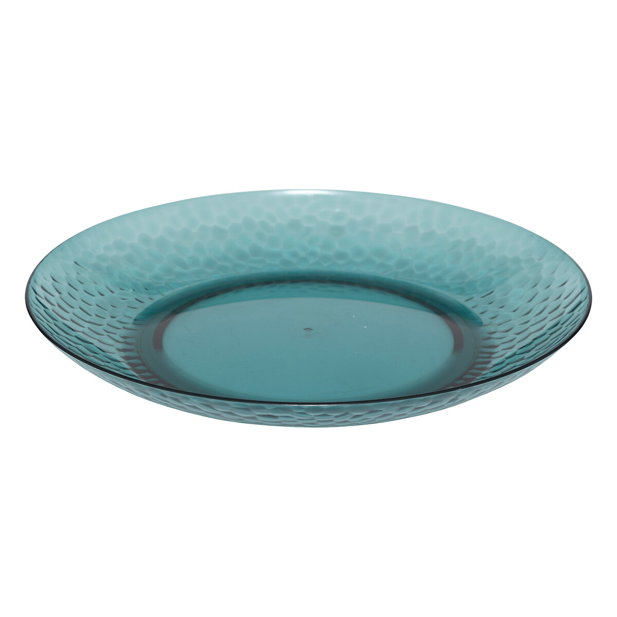 Plato llano ESTIVA 27cm verde de poliestireno 