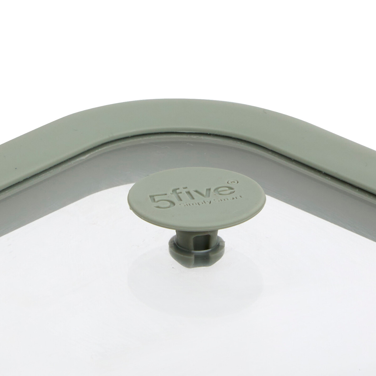 Caja cuadrada SILIGLASS gris 2L