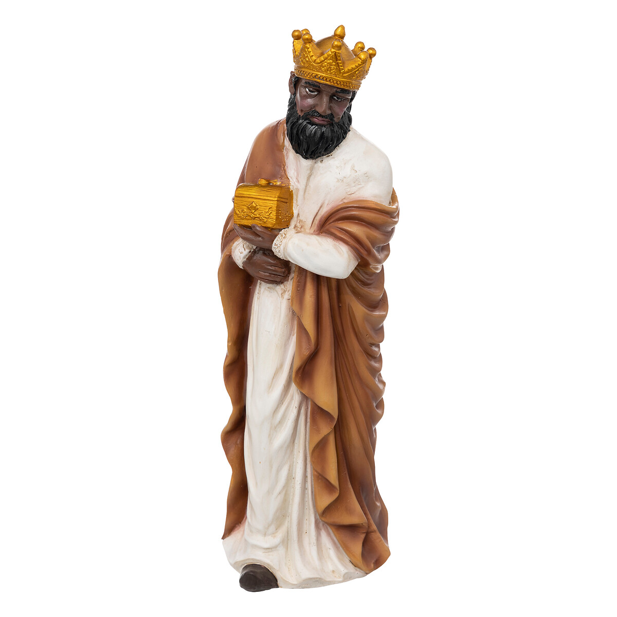 Conjunto De 6 Figuras Para Presépio Em Resina 33cm