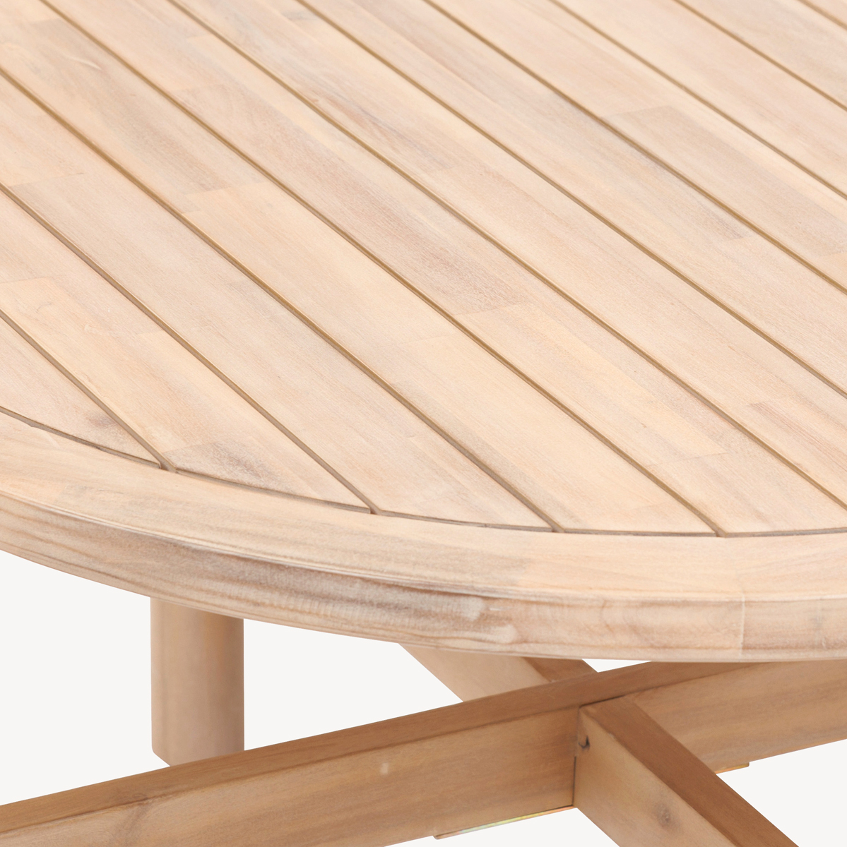 Mesa baja DEONA de madera acacia