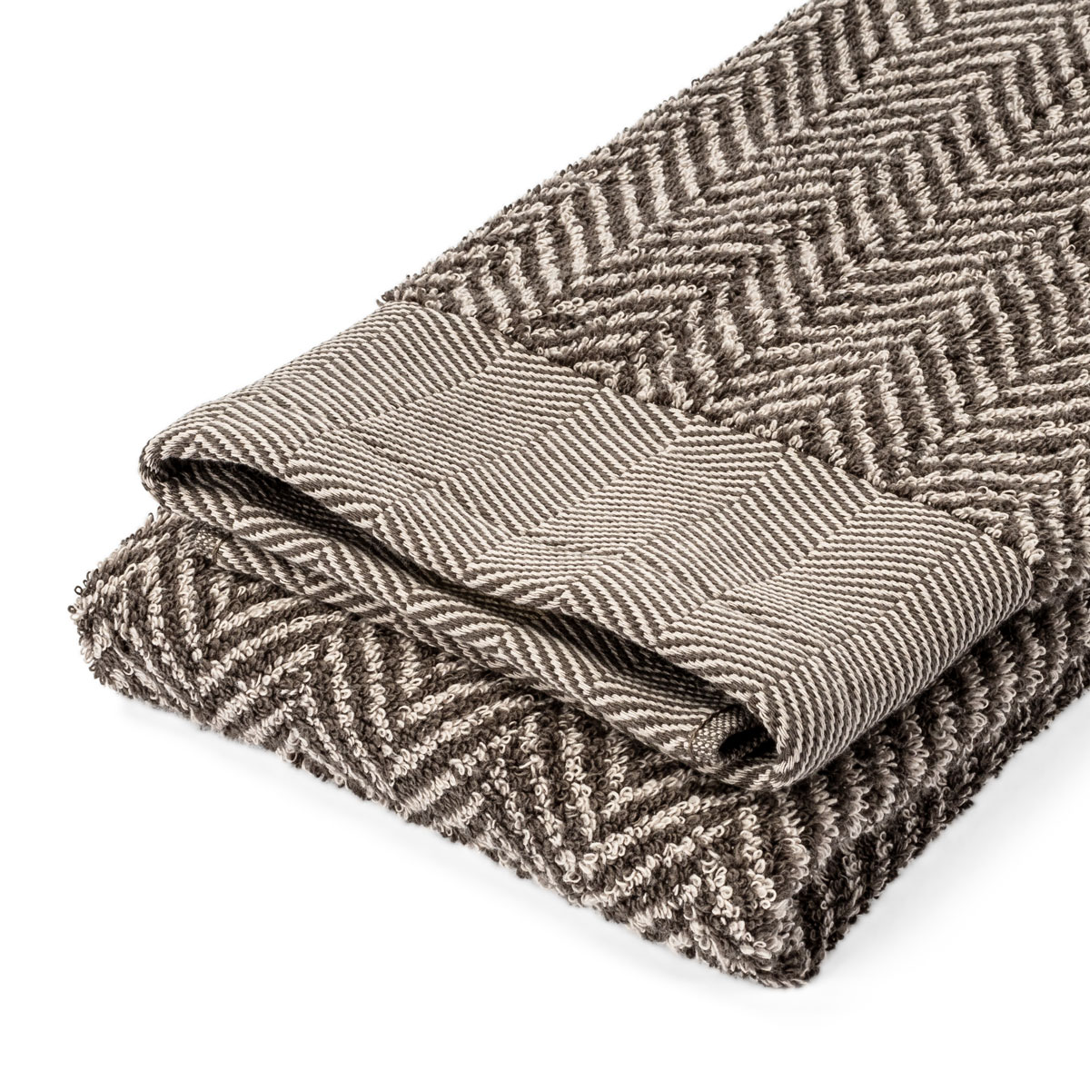 Toalla De Mano Marrón 50x100Cm 450G/M2