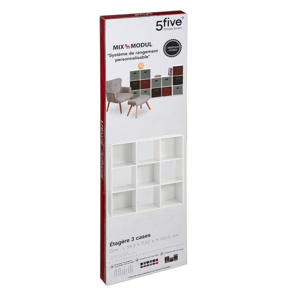 Estantería Modular 9 Cubos Mixmodul