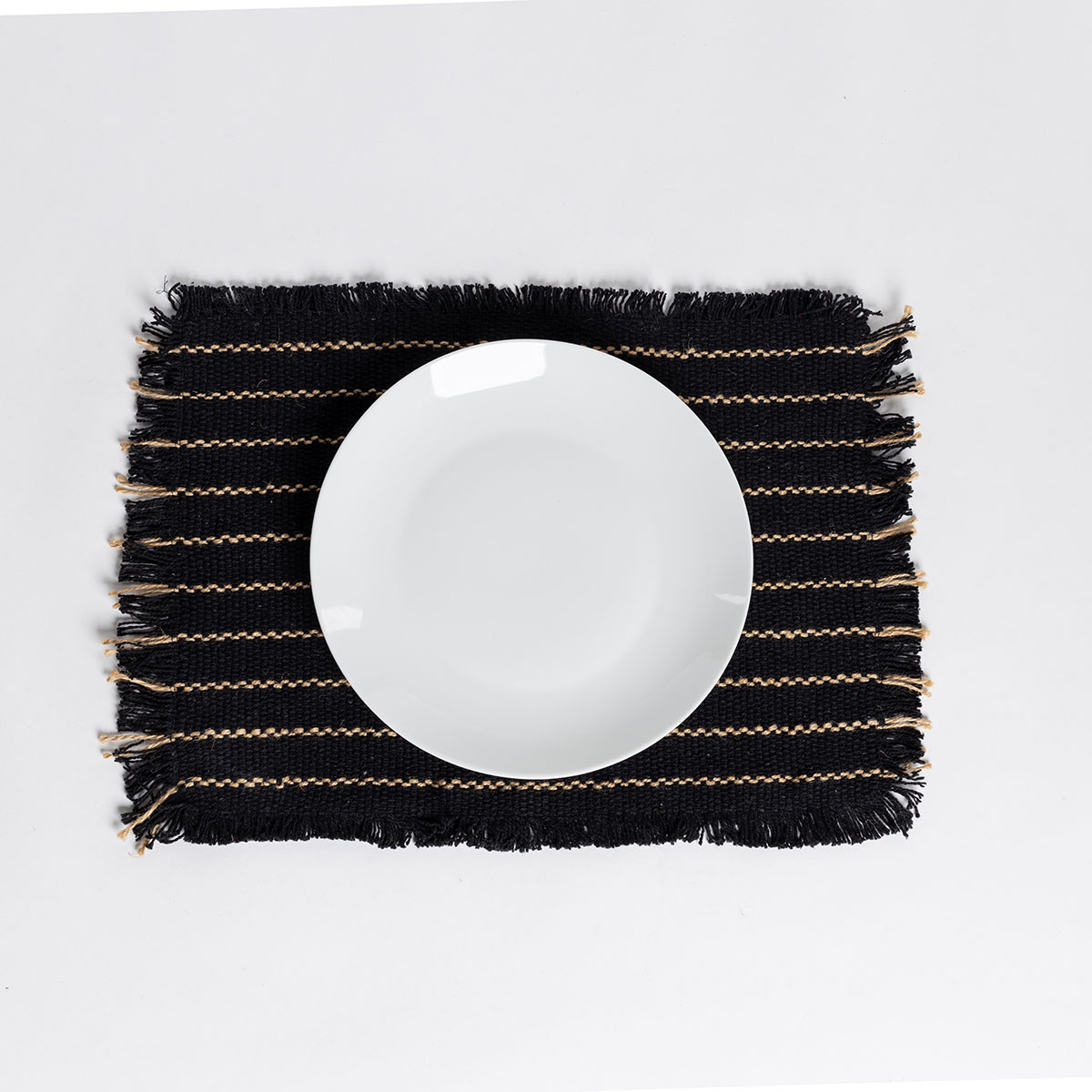 Mnatel individual negro 30x45cm
