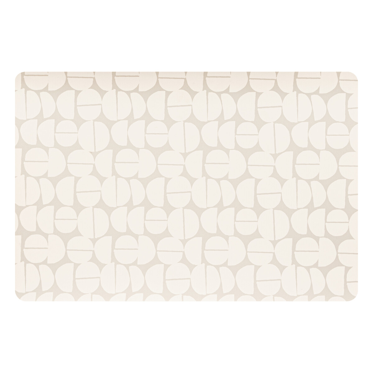 Mantel individual FEV gris claro 30x45cm