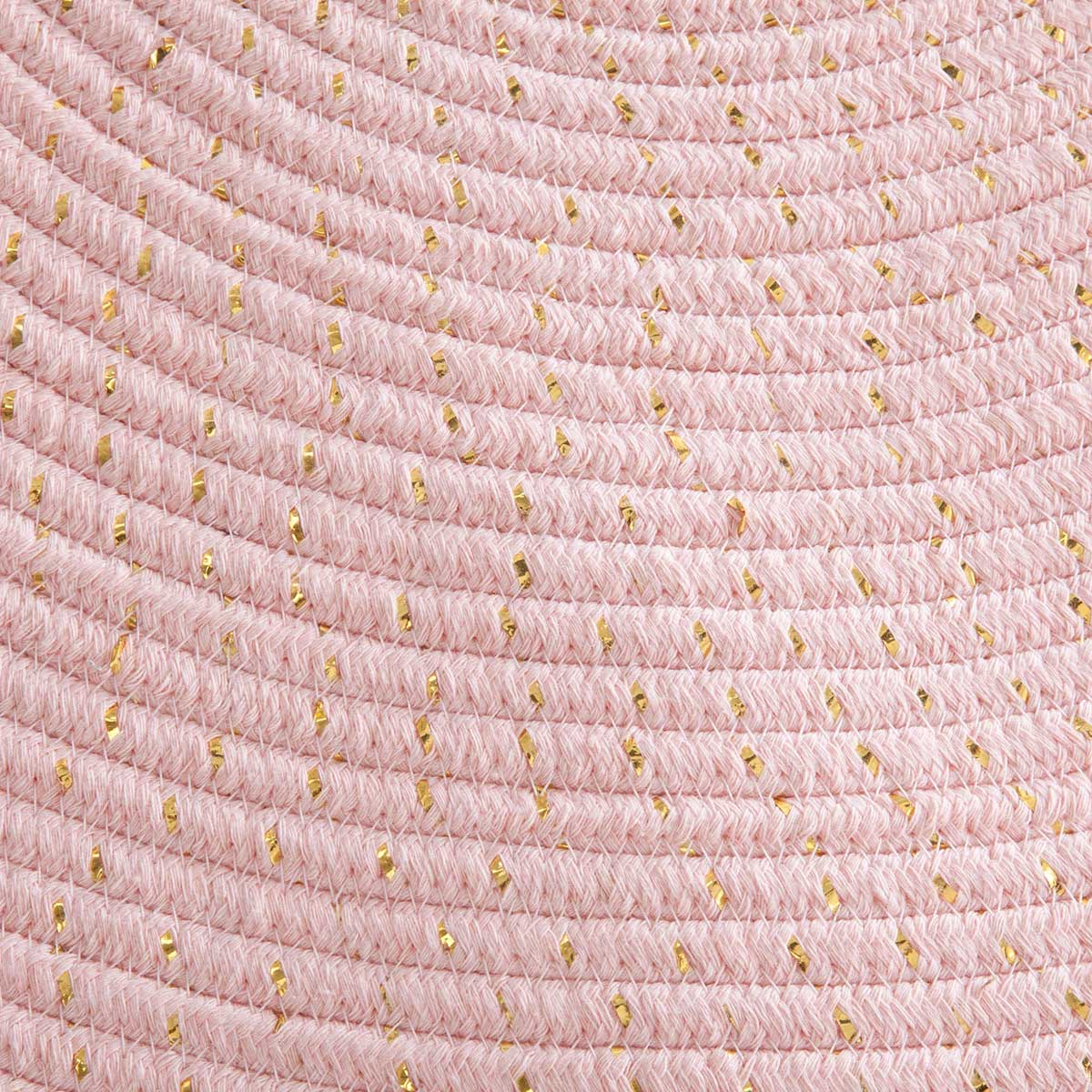 Alfombra Rosa Lurex Con Flecos 90Cm