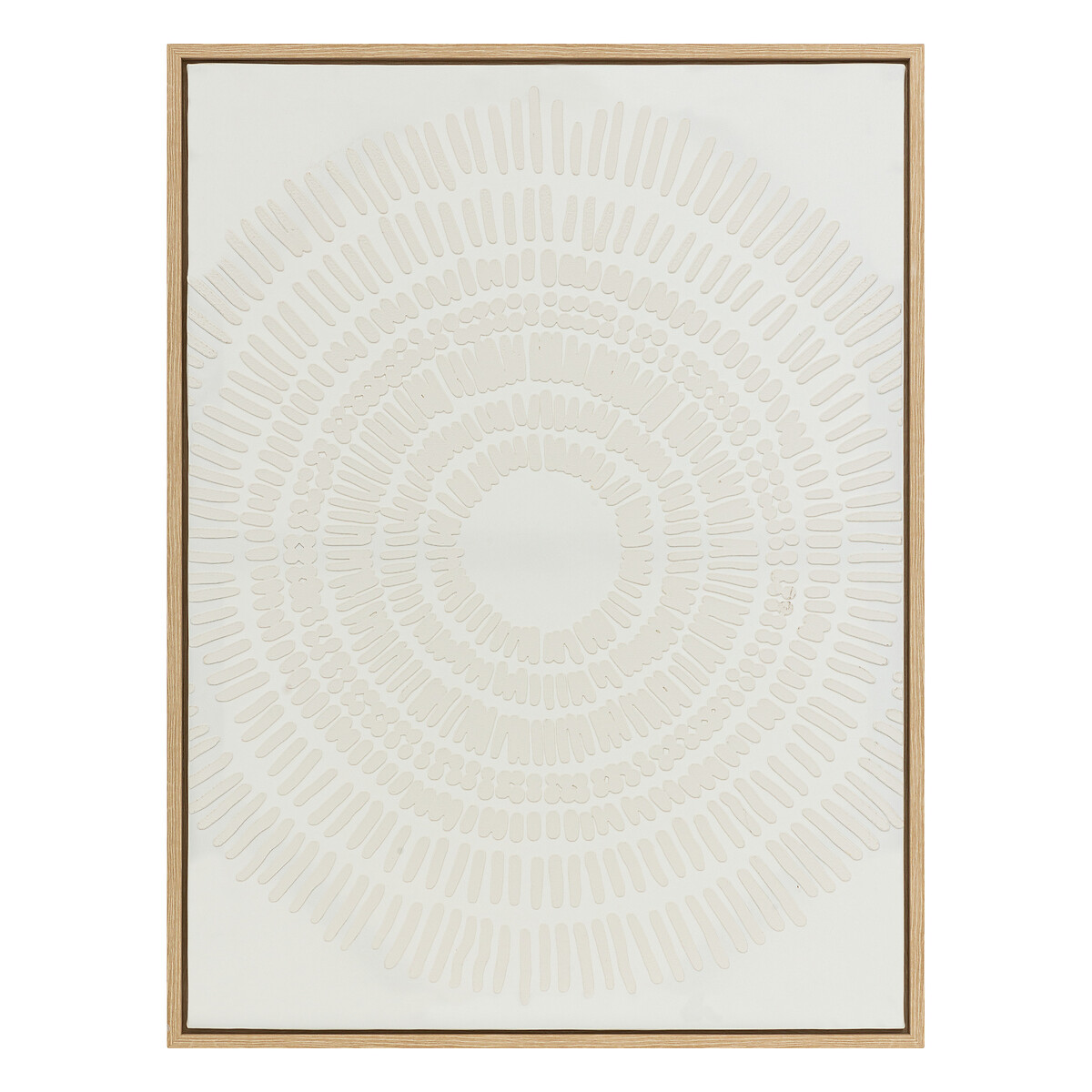 Cuadro decorativo ANGELI blanco 80x60cm