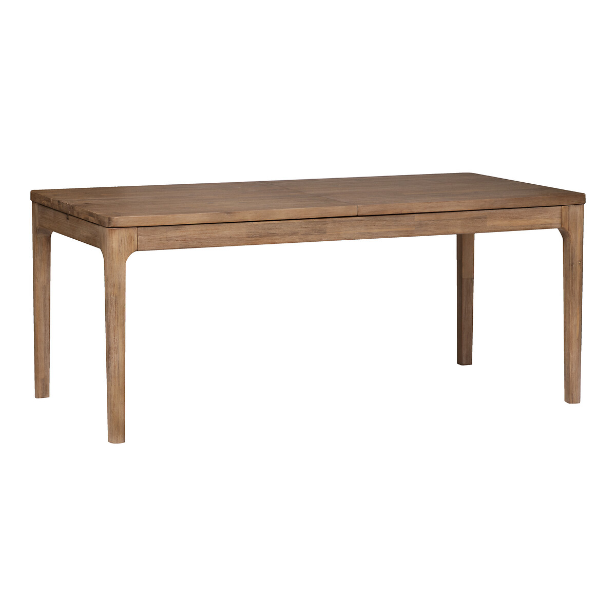 Mesa De Jantar Sabor Extens&iacute;vel Castanha Em Madeira Ac&aacute;cia