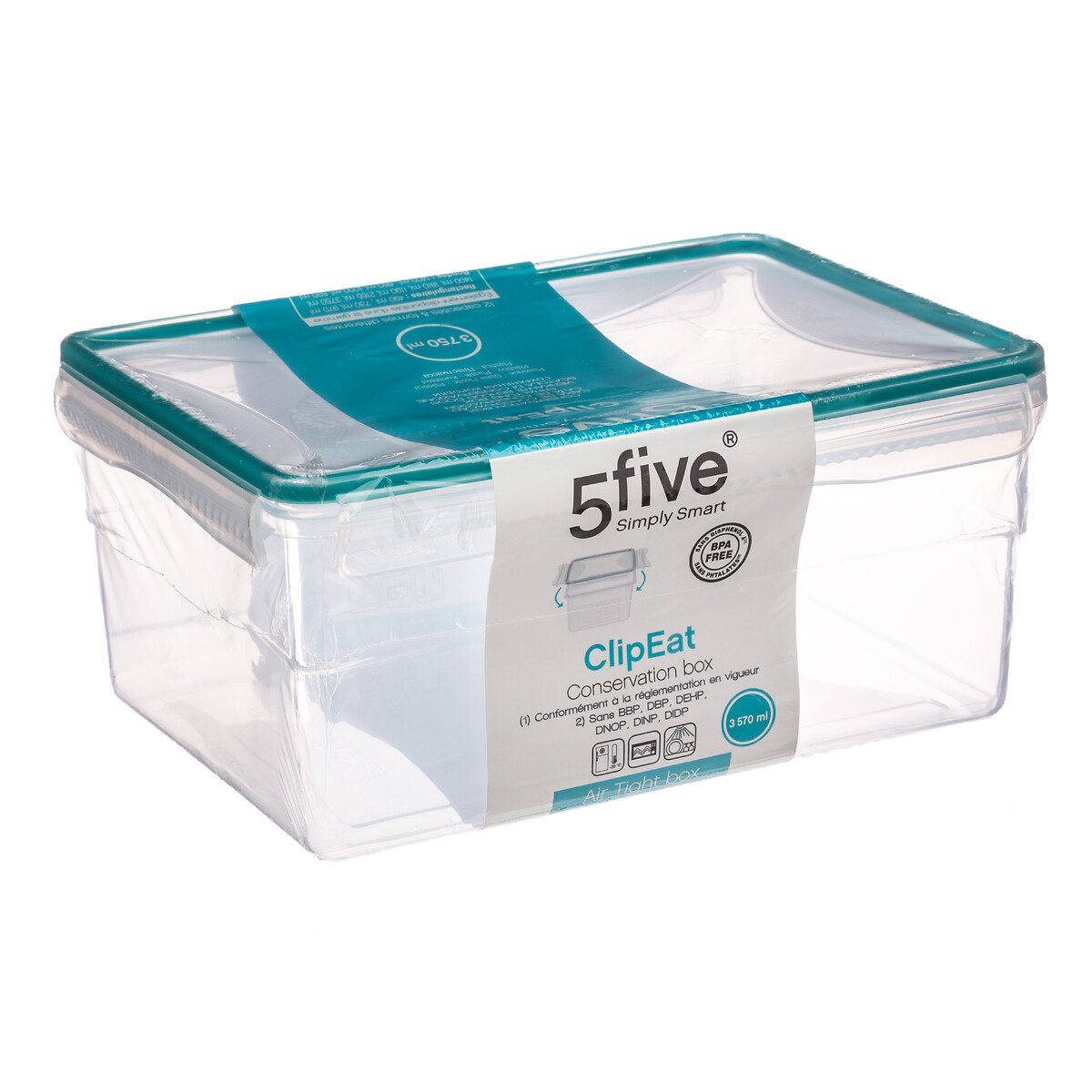 Herm&eacute;tico Pl&aacute;stico Clipeat 3.75L