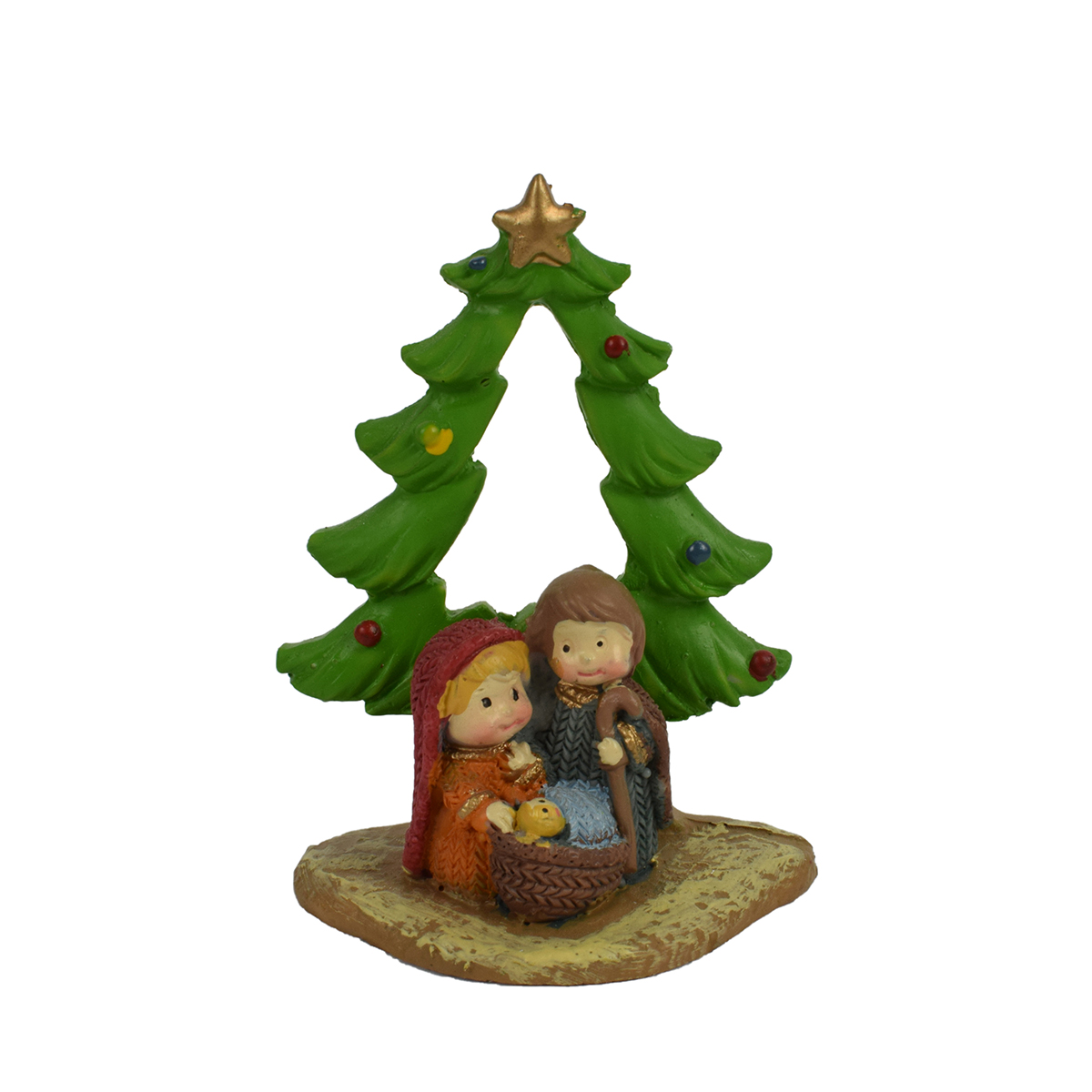 Pesebre Infantil Con &Aacute;rbol 8x3.5x6.5cm