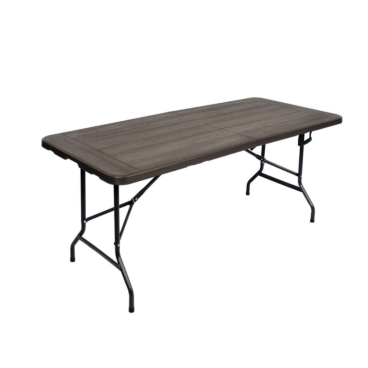 Mesa plegable gris