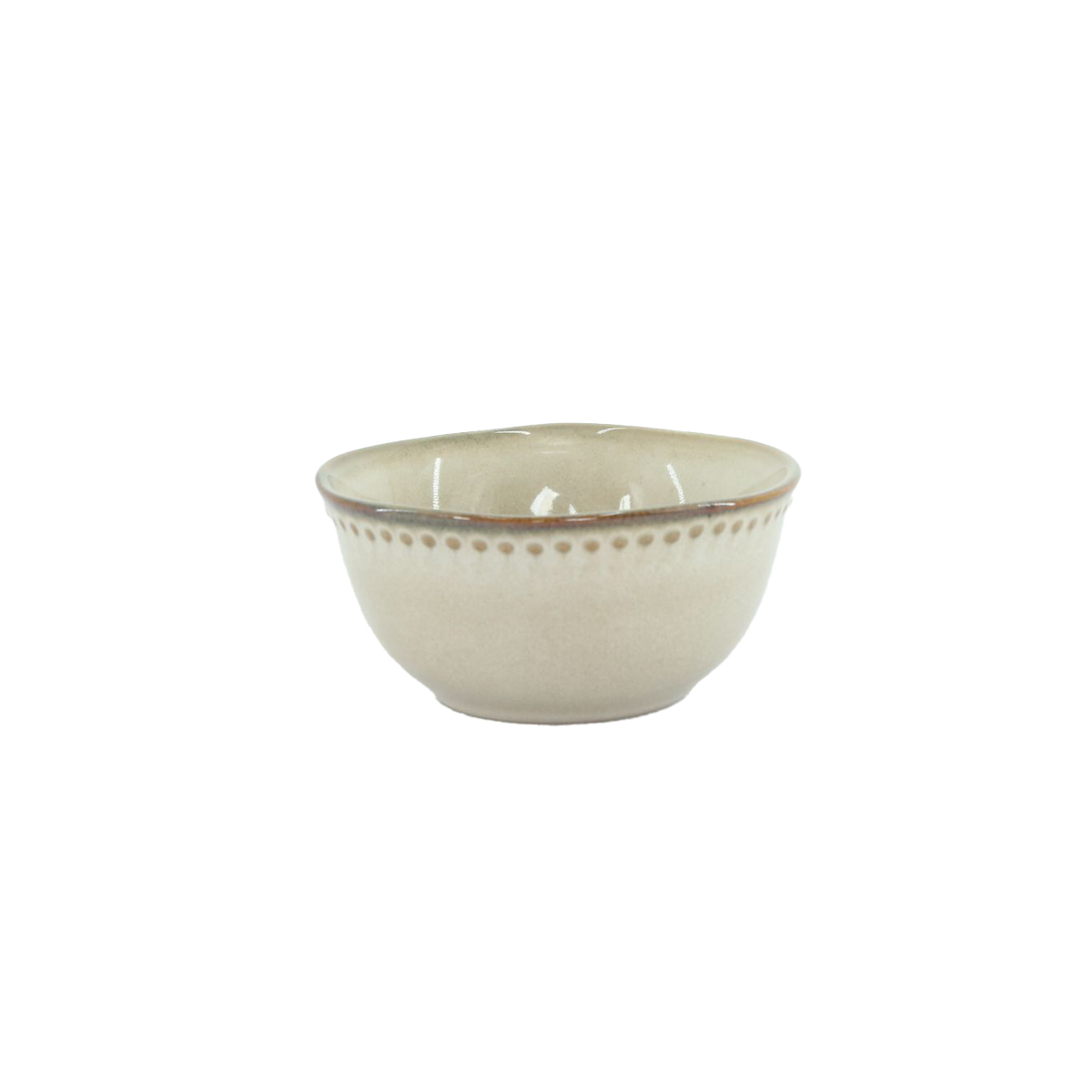 Bowl Capri Beige De Cerámica 11cm