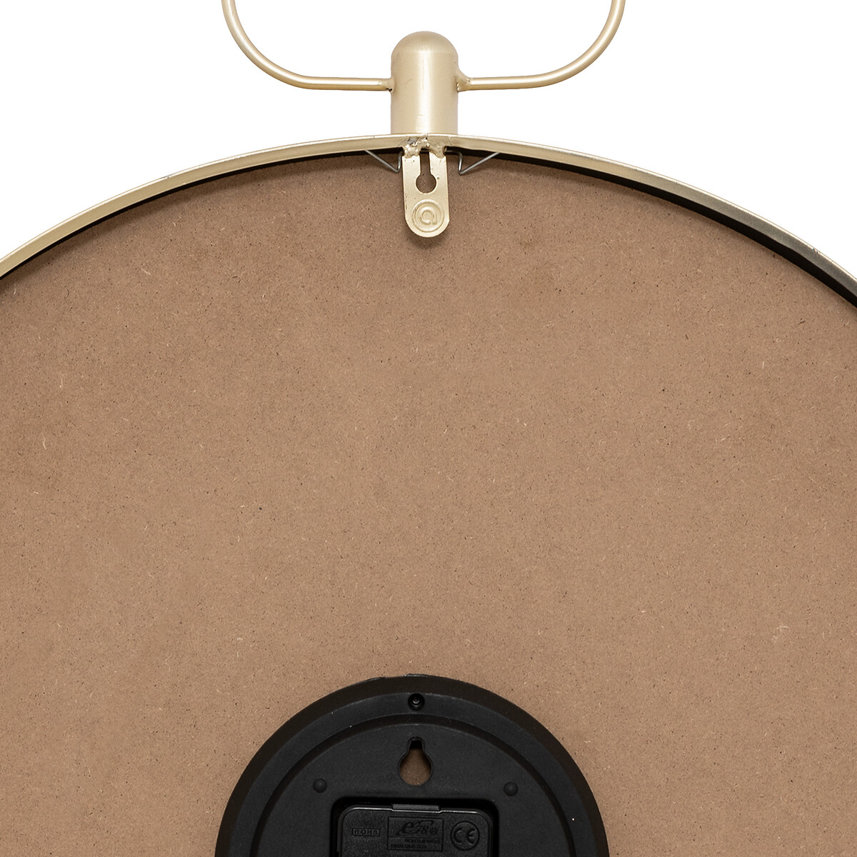 Reloj De Pared Irina Dorado De Metal 53cm