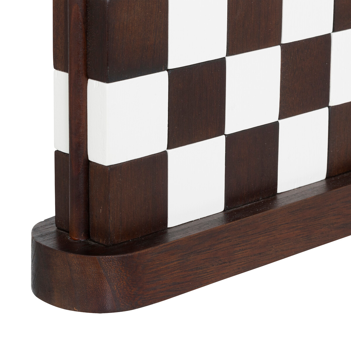 Tablero de ajedrez TWISTED de madera 27x28cm