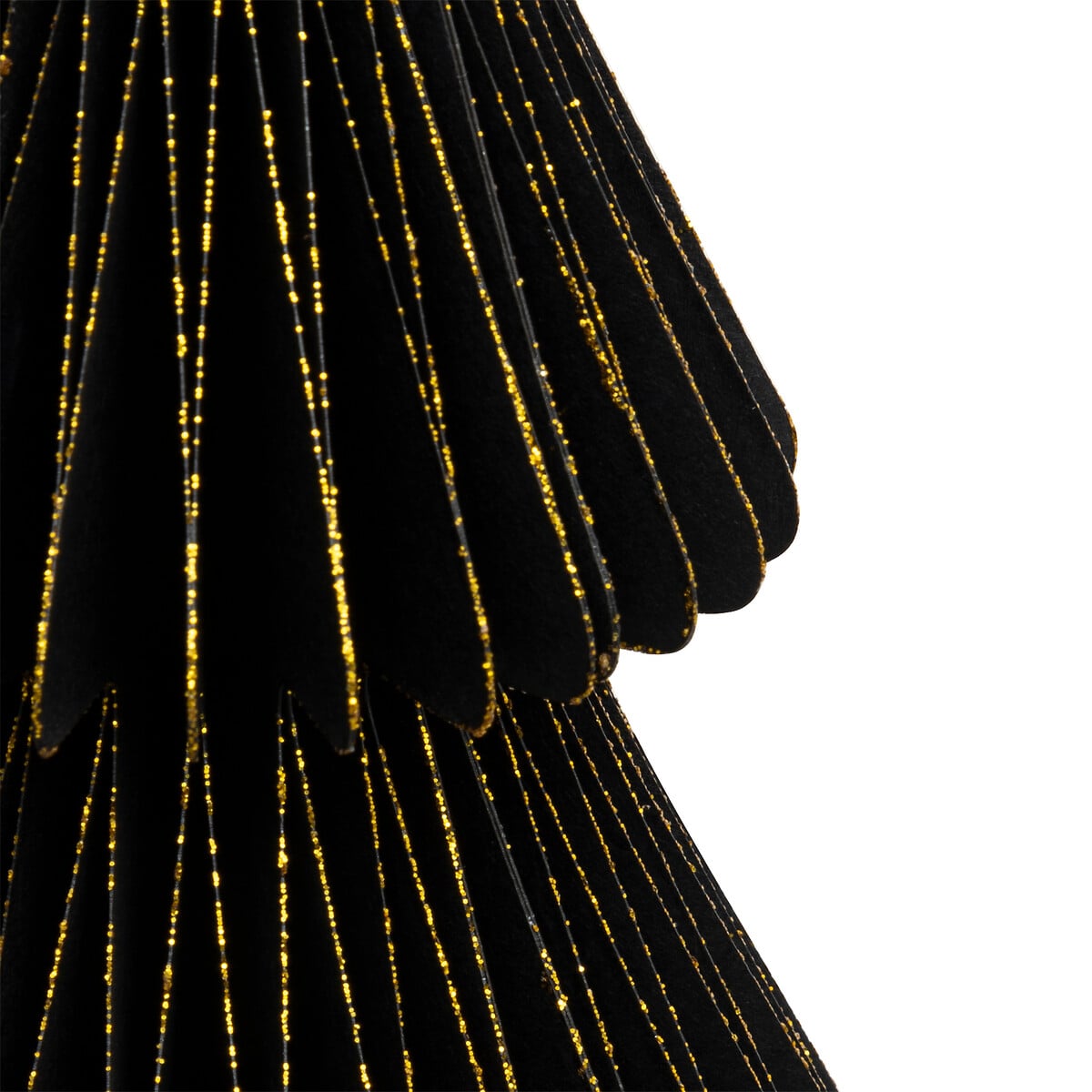 &Aacute;rbol de Navidad decorativo negro 30cm