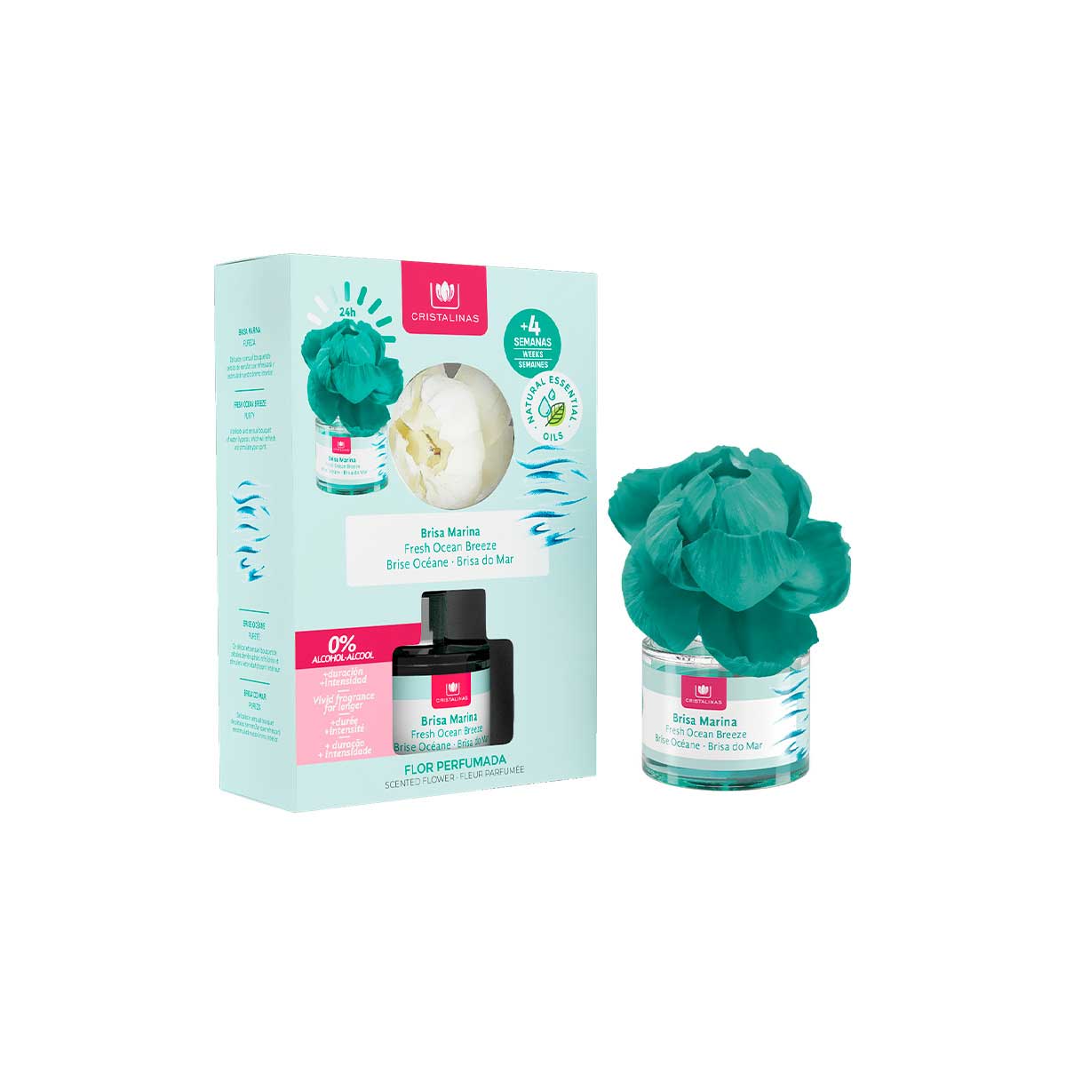 Ambientador C/Flor Brisa Marina 40ml