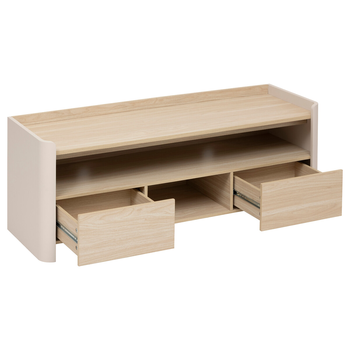 Mueble de tv ROUNDY marfil