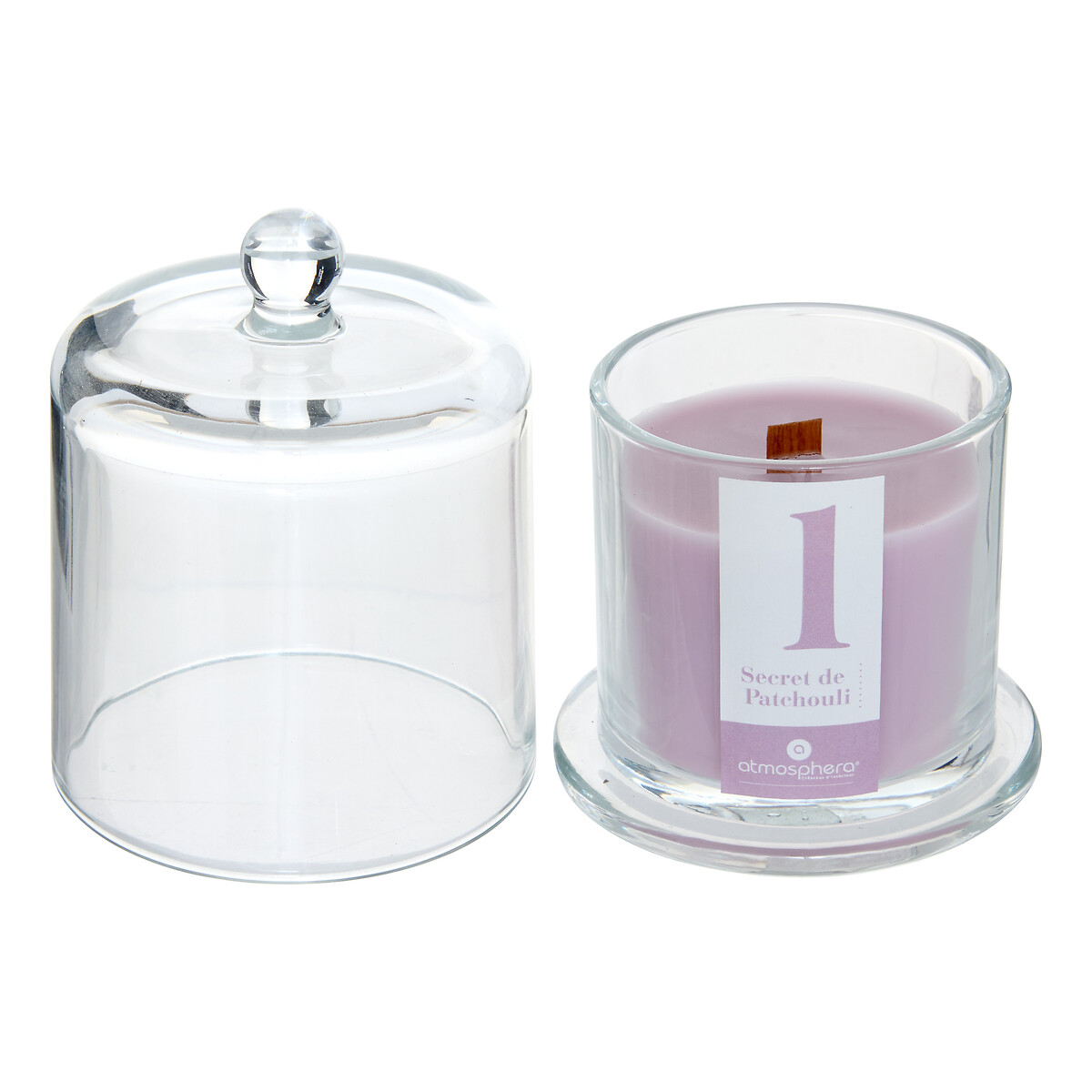 Vela perfumada en vaso de vidrio NUMIA 240g