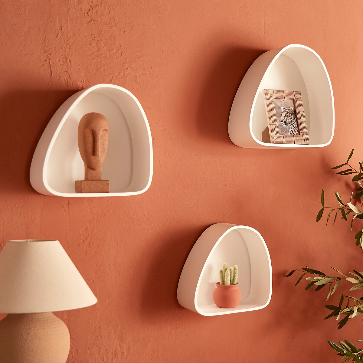 SIEN figurita de terracota con cara decorativa 24,