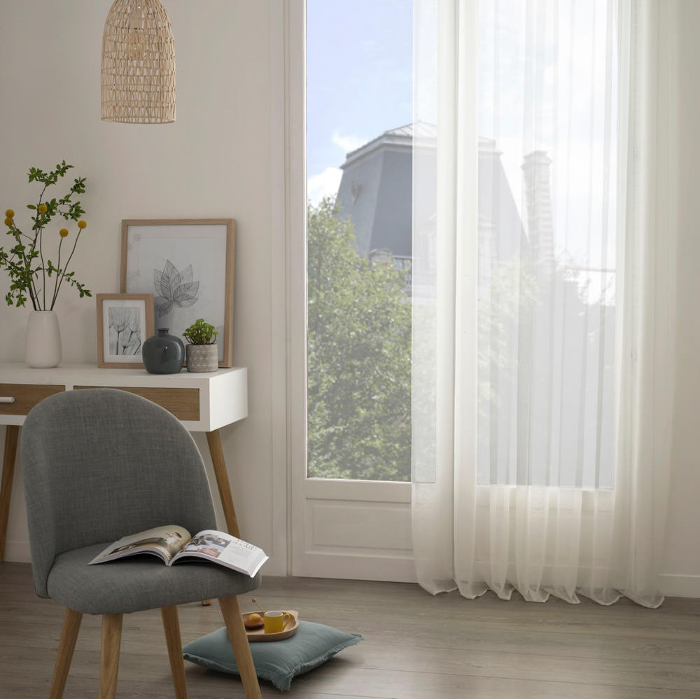 Cortina Moly Marfim 135x240cm