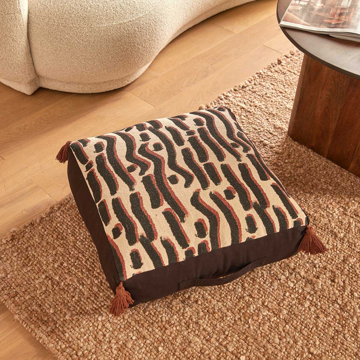 Cojin de suelo WONJA multicolor 48x48x14cm 