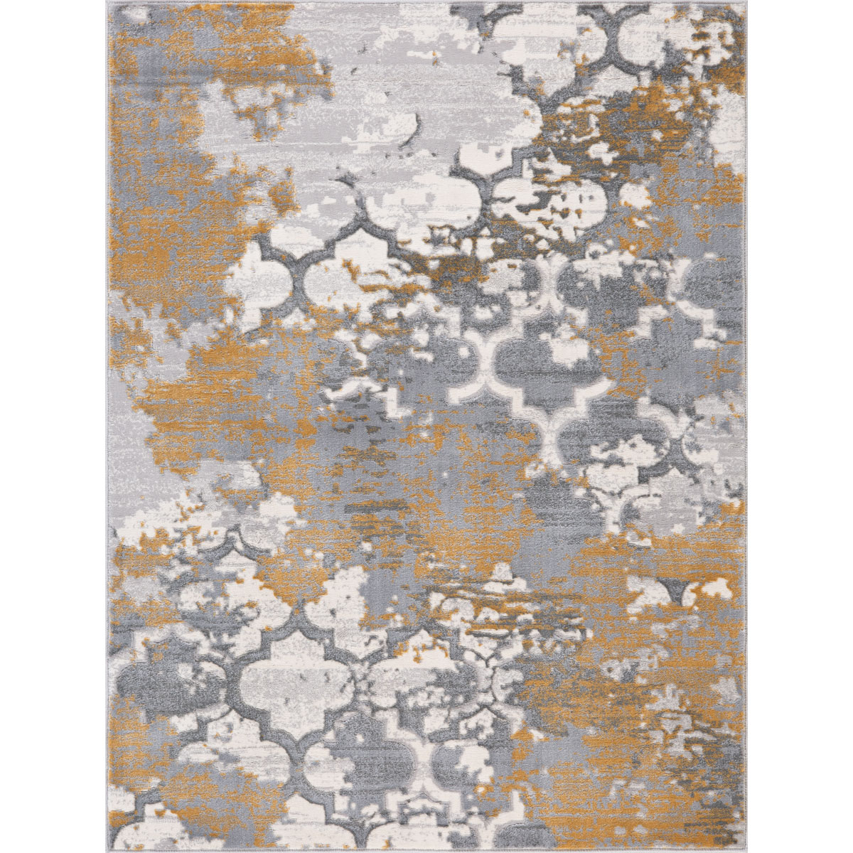 Alfombra Viqi Azulejos Amarilla 160x235cm